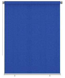 VidaXL Vanjska roleta za zamračivanje 180 x 230 cm plava HDPE
