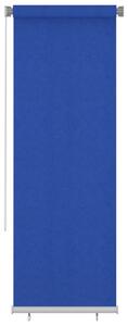 VidaXL Vanjska roleta za zamračivanje 80 x 230 cm plava HDPE