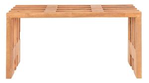 Vrtna klupa od tikovine House Nordic Benidorm, 90 x 30 cm