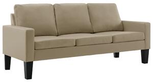 VidaXL 2-dijelni set sofa od umjetne kože boja cappuccina