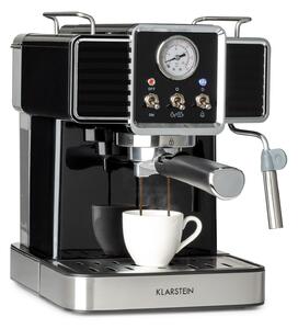 Klarstein Gusto Classico, aparat za espresso, 1350 W, tlak 20 bara, spremnik za vodu: 1,5 litre