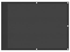 VidaXL Balkonski zaslon crni 75x700 cm 100 % poliester Oxford