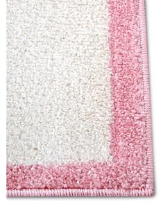 Bijeli/ružičasti dječji tepih 120x170 cm Bouncy – Hanse Home