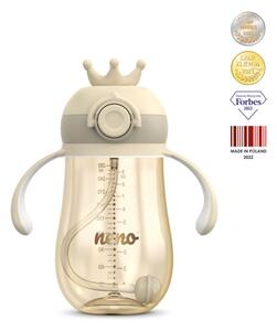 NENO MIO 2 Crown bočica sa slamkom 280 ml, Cream