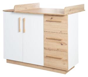 Roba komoda za previjanje Lion - White