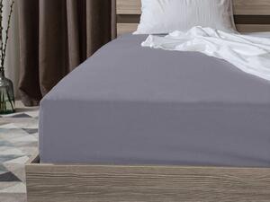Jersey plahta modro-siva 90 x 200 cm