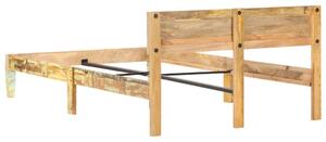 Okvir za krevet od masivnog obnovljenog drva 120 x 200 cm