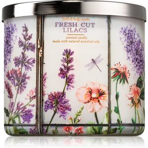 Bath & Body Works Fresh Cut Lilacs mirisna svijeća 411 g
