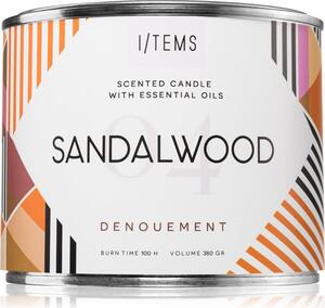 I/TEMS Essential Outdoor Sandalwood vanjska svijeća 380 g