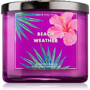 Bath & Body Works Beach Weather mirisna svijeća 411 g