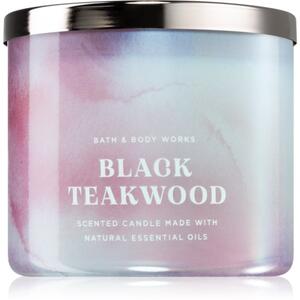 Bath & Body Works Black Teakwood mirisna svijeća 411 g