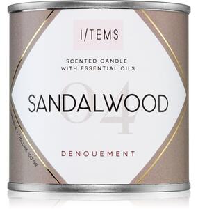 I/TEMS Essential 04 / Sandalwood mirisna svijeća 100 g
