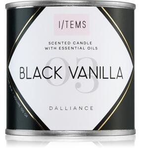 I/TEMS Essential 03 / Black Vanilla mirisna svijeća 100 g