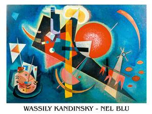 Umjetnički tisak Kandinsky - Nel Blu, Wassily Kandinsky, (70 x 50 cm)