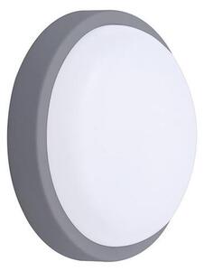 Solight WO750-G-LED Vanjska zidna svjetiljka LED/20W/230V 4000K IP54 siva okrugli