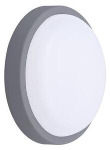 Solight WO745-G- LED Vanjska zidna svjetiljka LED/13W/230V 4000K IP54 siva okrugli