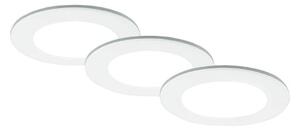 Briloner - SET 3x LED Ugradbena svjetiljka za kupaonicu LED/4,8W/230V IP44 + DU
