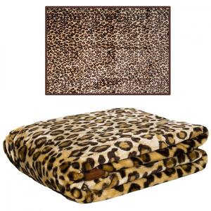 Topla deka s leopard uzorkom