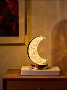 Sinsay - Dekorativna LED stolna lampa u obliku kristalnog mjeseca