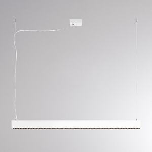 Molto Luce PERFORA PROLINE M LED viseća svjetiljka, bijela, 106 cm, DALI up/down, prigušiva, Bijela, Dnevni boravak/blagovaonica, Aluminij