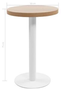 Bistro stol svjetlosmeđi 50 cm MDF
