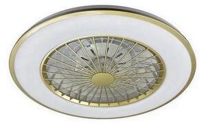 LED Stropna svjetiljka s ventilatorom OPAL LED/48W/230V + daljinski upravljač