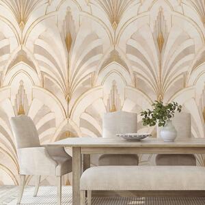 Samoljepljiva tapeta luksuzna art deco geometrija