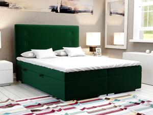 Zondo Bračni krevet Boxspring 180 cm Grini (smaragdna) (s prostorom za odlaganje). 1044214