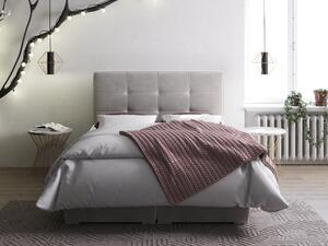Zondo Bračni krevet Boxspring 140 cm Loty (svijetlo siva) (s prostorom za odlaganje). 1044241