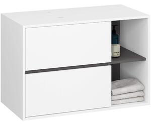 Zondo.hr Kupaonski ormarić Vambos W90UM 2SZ 2P (bijela + grafit). Akcija -8%. 1152122