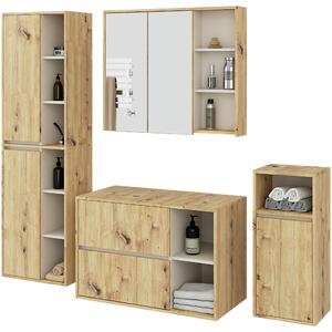 Zondo.hr Kupaonski set Vambos luxe (hrast artisan + kašmir). Akcija -20%. 1152130