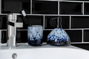 Tamno plava keramička čaša za četkice za zube Rosali – Wenko