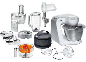 Bosch Univerzalni kuhinjski aparat Styline bijela / srebrna MUM54251