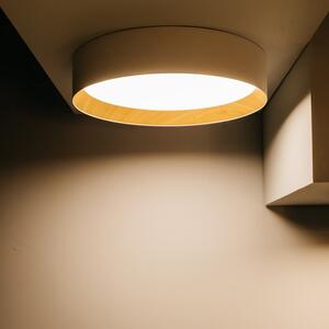 Krem LED stropna svjetiljka ø 45 cm – SULION