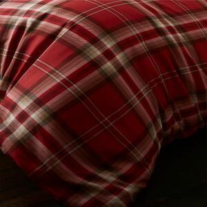 Black Friday - Crvena posteljina Catherine Lansfield Kelso Red, 200 x 200 cm