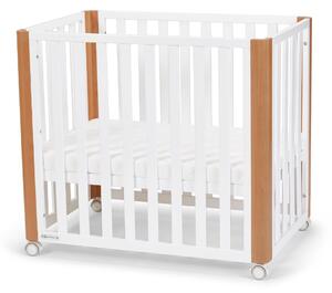 Kinderkraft krevetić Koya + Madrac - White
