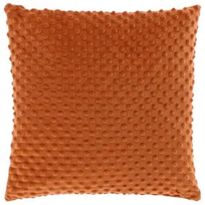 Baršunasti ukrasni jastuk KAAT 45x45 cm, narančaste boje
