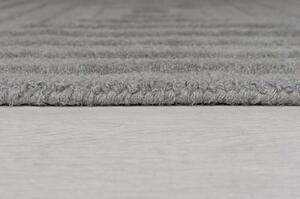 Sivi vuneni tepih Flair Rugs Estela, 160 x 230 cm