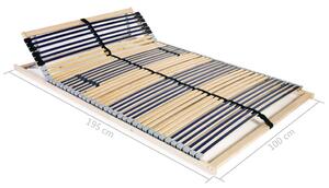 Podnica za krevet s 42 letvice i 7 zona 100 x 200 cm