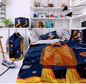 Dječja posteljina od pamučnog satena Butter Kings Fox Adventure, 140 x 200 cm