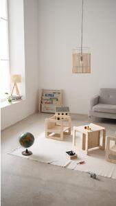 Drvene dječje stolice u setu od 3 kom Natural - Little Nice Things
