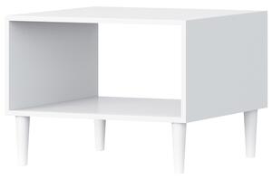Klub stolić DULLUM 60x60cm, bijeli