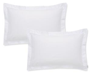 Set od 2 bijela pamučna satenska jastuka Bianca Oxford, 50 x 75 cm