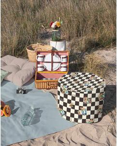 Crno-bijela stolica Asterix Checkerboard - Really Nice Things
