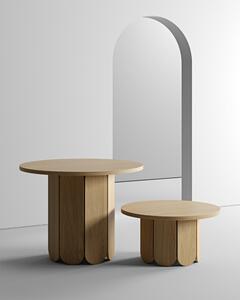 Blagovaonski stol u hrastovom dekoru Woodman Soft, ø 98 cm
