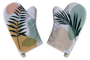 Set od 2 pamučne kuhinjske rukavice Butter Kings Botanical Art