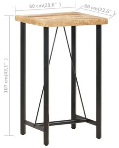 Barski stol 60 x 60 x 107 cm od grubog drva manga