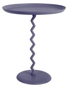 Metalni okrugao pomoćni stol ø 44 cm Zig Zag – Leitmotiv