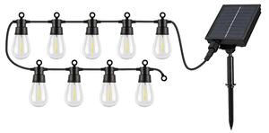ZIRC SOLARNA SVJETILJKA LED 3,6W/CRNA/IP44/35lm RA77165