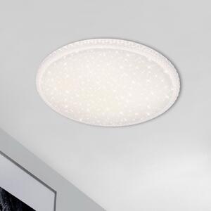 Briloner Stilsko LED stropno svjetlo, daljinski upravljač, prigušiva, Bijela, Dnevni boravak/blagovaonica, Plastika